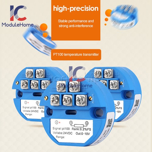 Pt100 temperature transmitter - pt100,