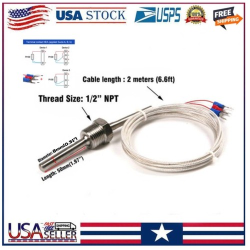Pt100 temperature sensor - temperature,