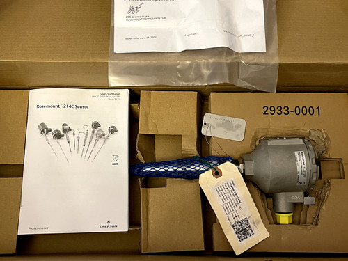 New rosemount 214c sensor - rosemount,