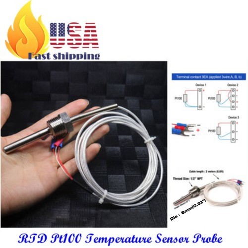 Rtd pt100 temperature sensor - rtd,