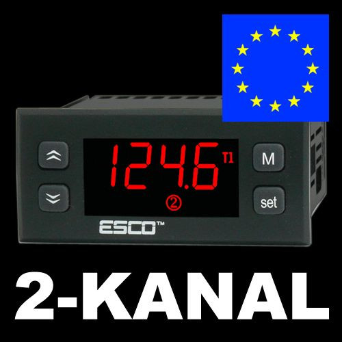 Zweikanal temperaturregler - zweikanal,